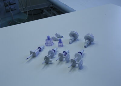 Devices for the preparation of antiblastic drugs