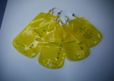 Bags for the administration chemotherapy drugs