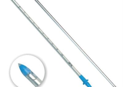Thoracic Catheters with Trocar